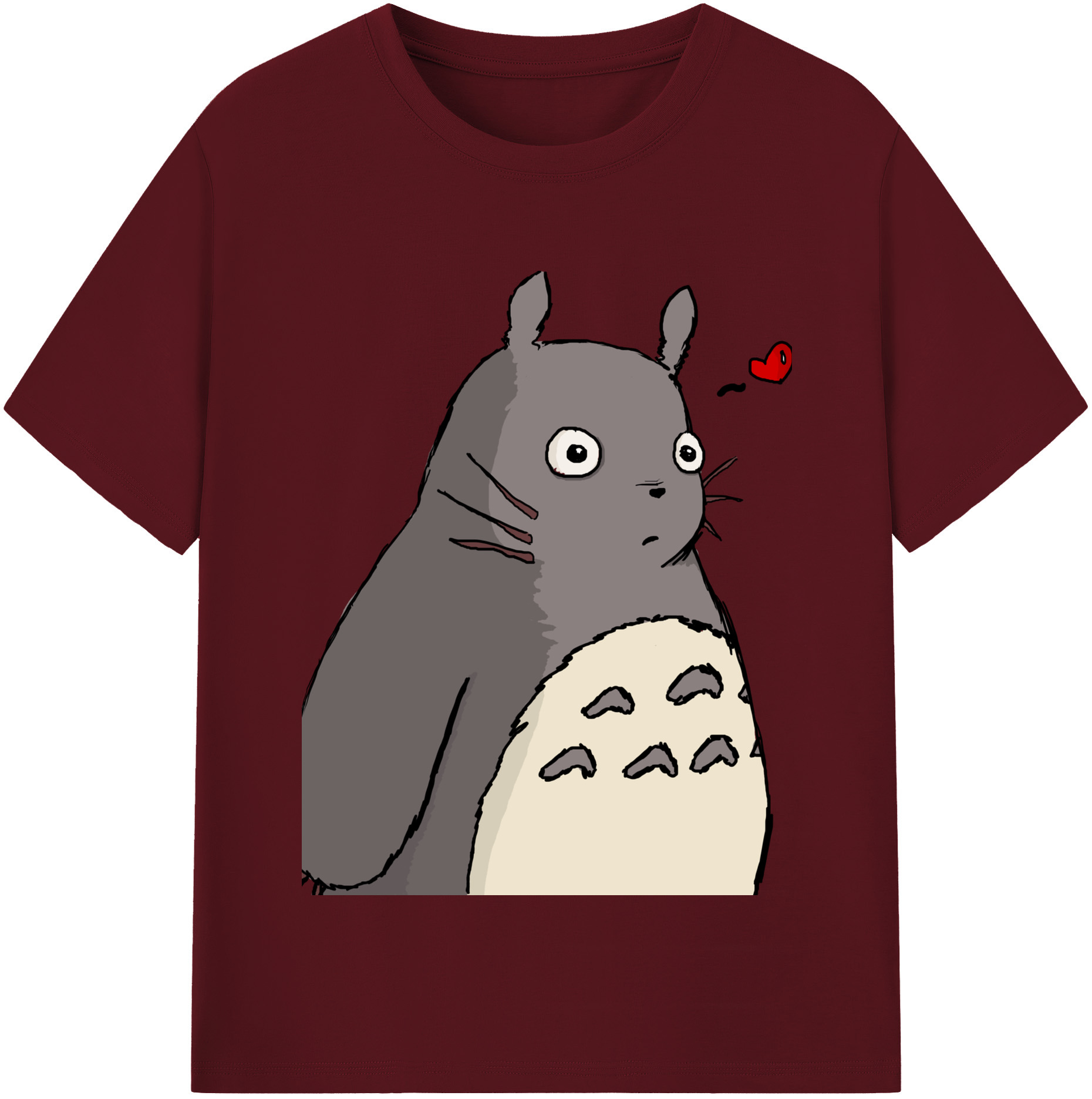 （画像用） となりのトトロ 草壁メイ 草壁サツキ My Neighbor Totoro Satsuki Kusakabe Mei Kusakabe 綿100％半袖Tシャツ（フロントプリント）